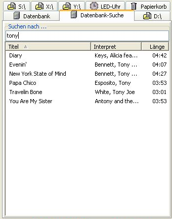 Browser-Suchdialog