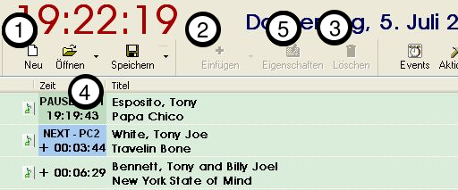 Playlistfenster